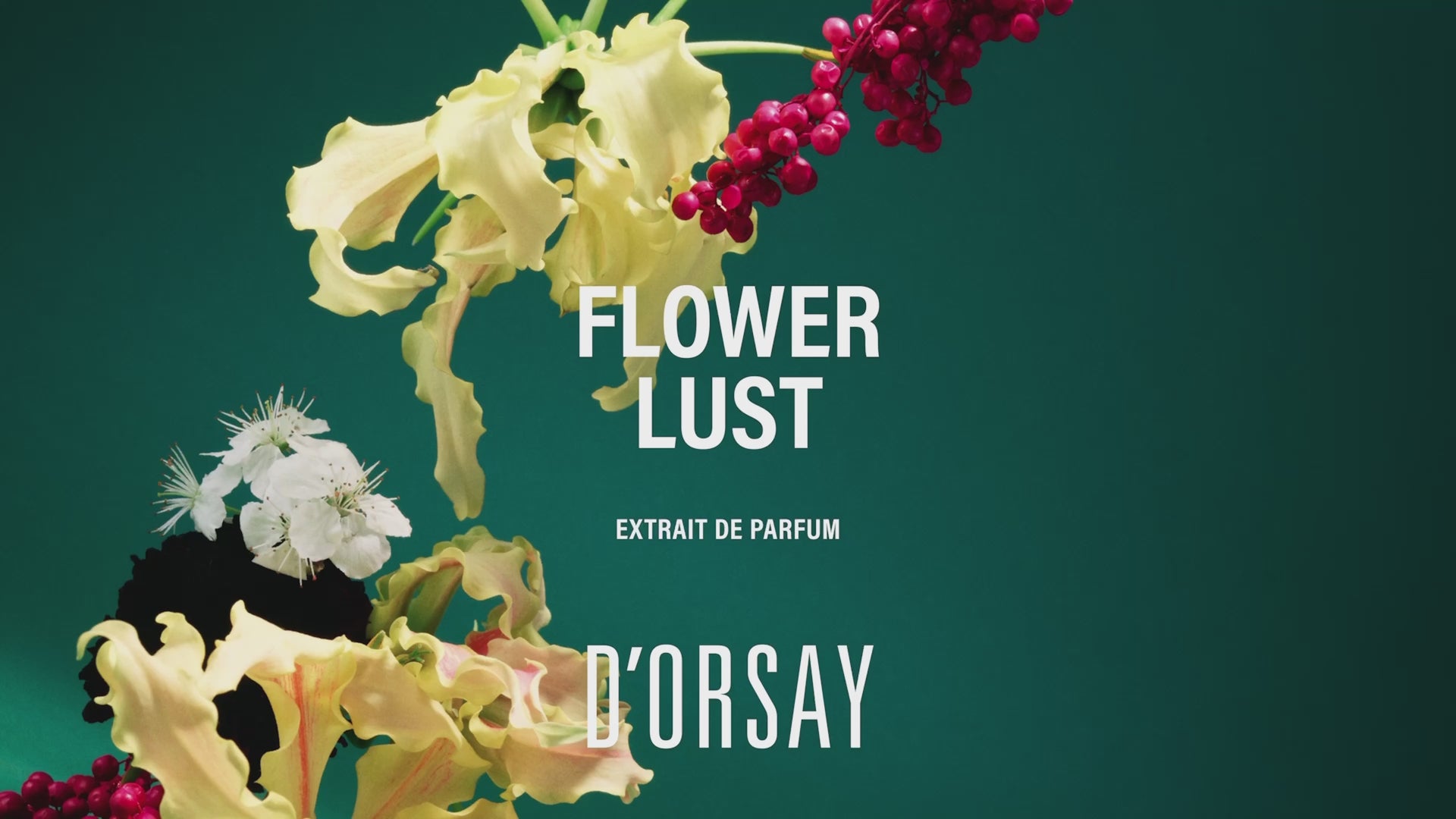 Extrait de Parfum FLOWER LUST | Unisex Floral fragrance – Maison D