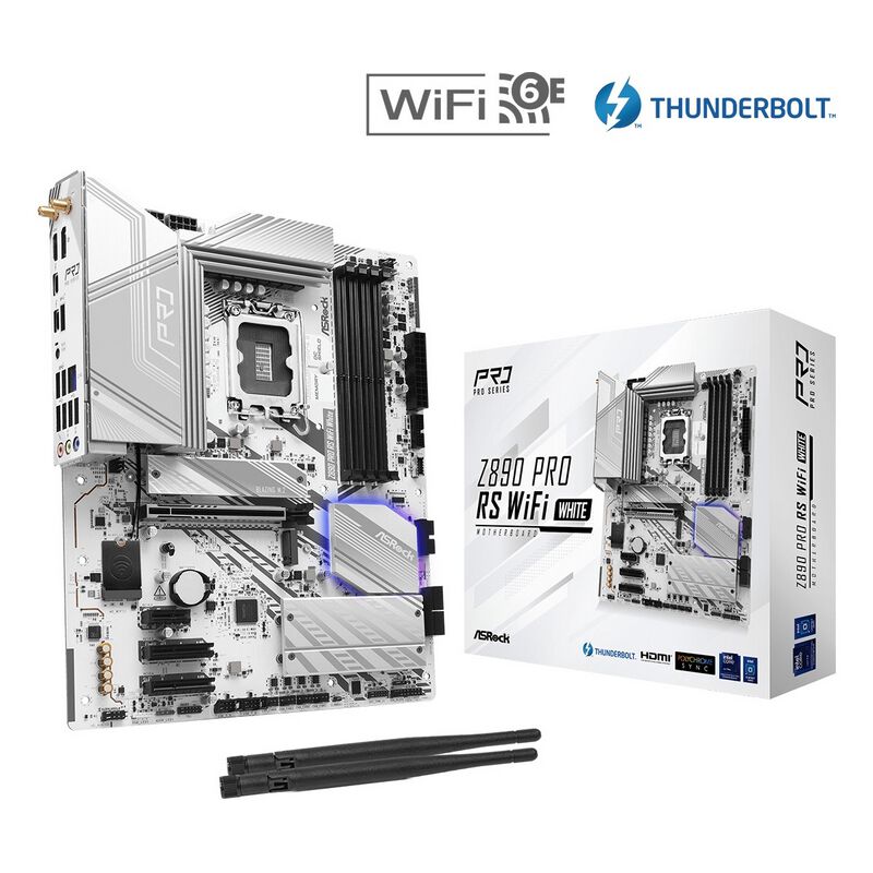 ASRock Z890 Pro RS WiFi White (Z890 1851 ATX) ｜ パソコン通販の