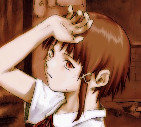 serial experiments lain 002 | Anique,