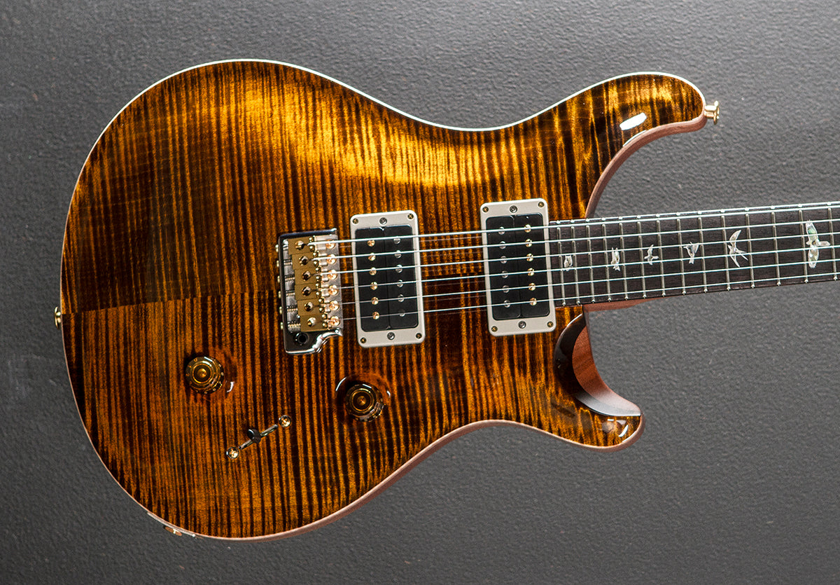 Custom 24 10 Top - Yellow Tiger – Dave's Guitar Shop