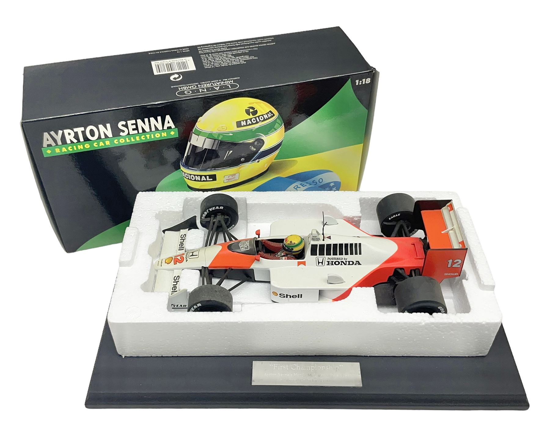 Ayrton Senna Racing Car Collection - McLaren MP4/4 1988 | Toys