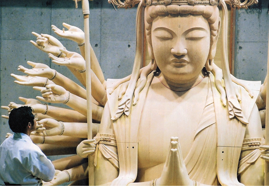 焼津千手大観音：一丈八尺大仏の開眼/曹洞宗大覺寺全珠院