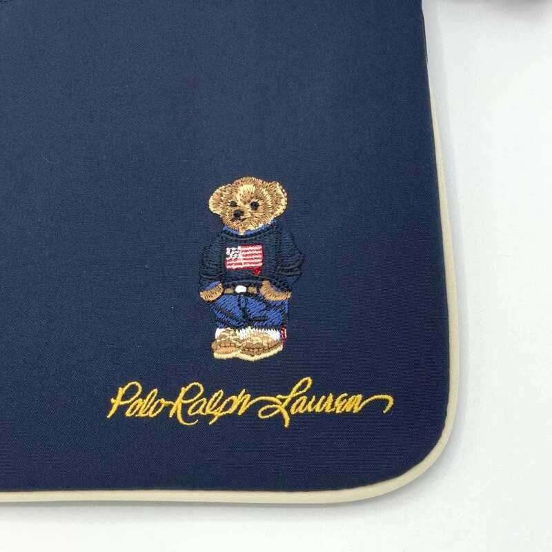 ポロラルフローレン ハンカチケース ポロベア ネイビーブルー ｜大丸