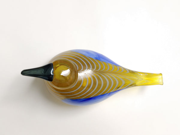 Oiva Toikka Bird Blue Scaup Duck Annual Bird Iittala Birds by