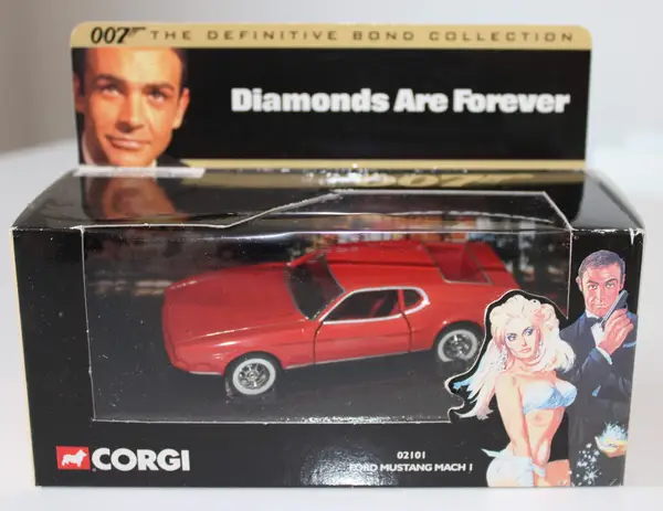 corgi james bond ford mustang mach diamonds are forever