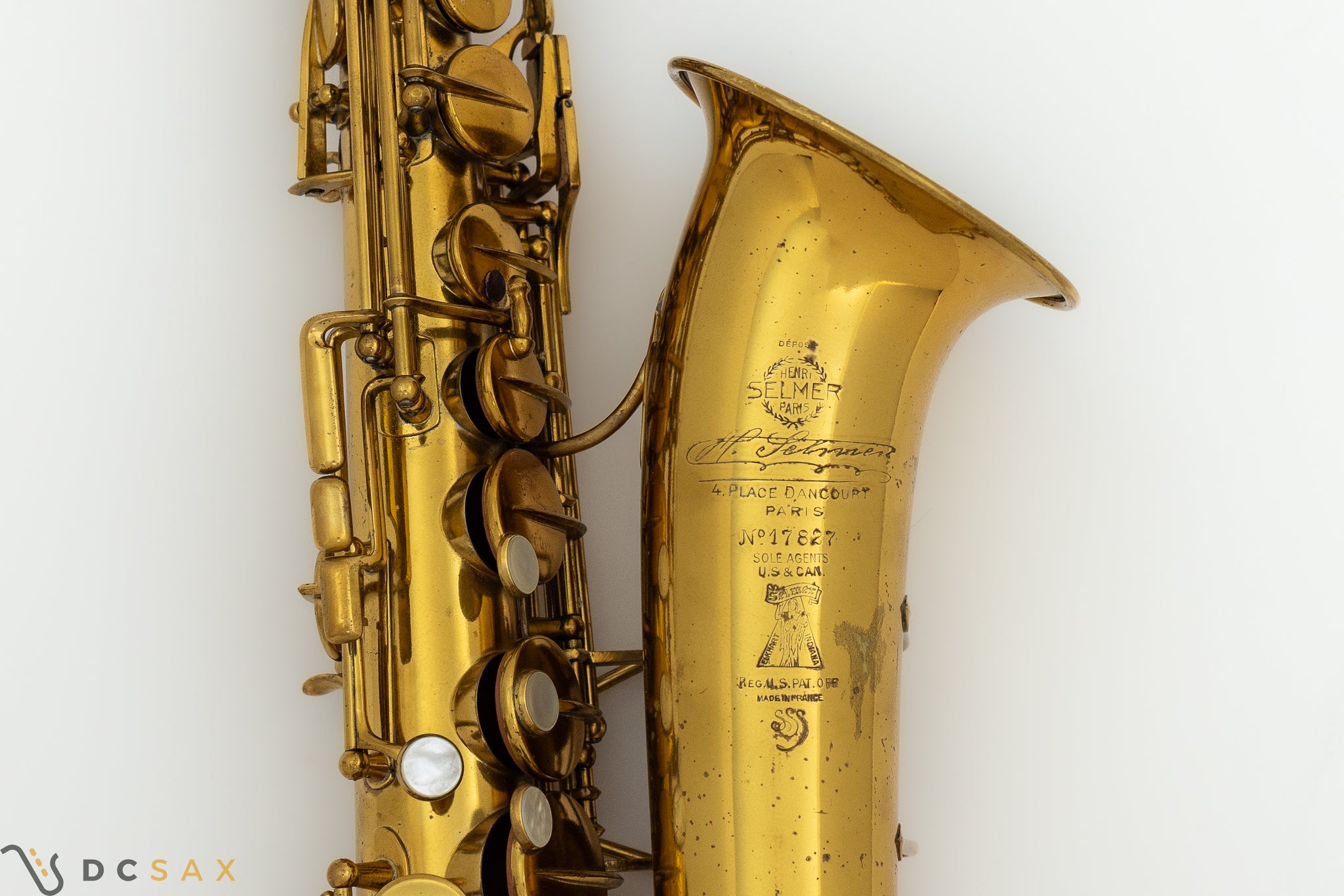 17,xxx Selmer Super Sax Alto Saxophone, Just Serviced, Video – DC Sax