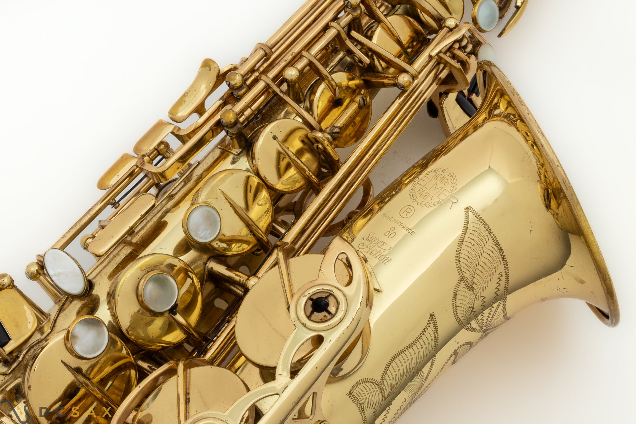 Selmer Super Action 80 Alto Saxophone, Just Serviced – DC Sax