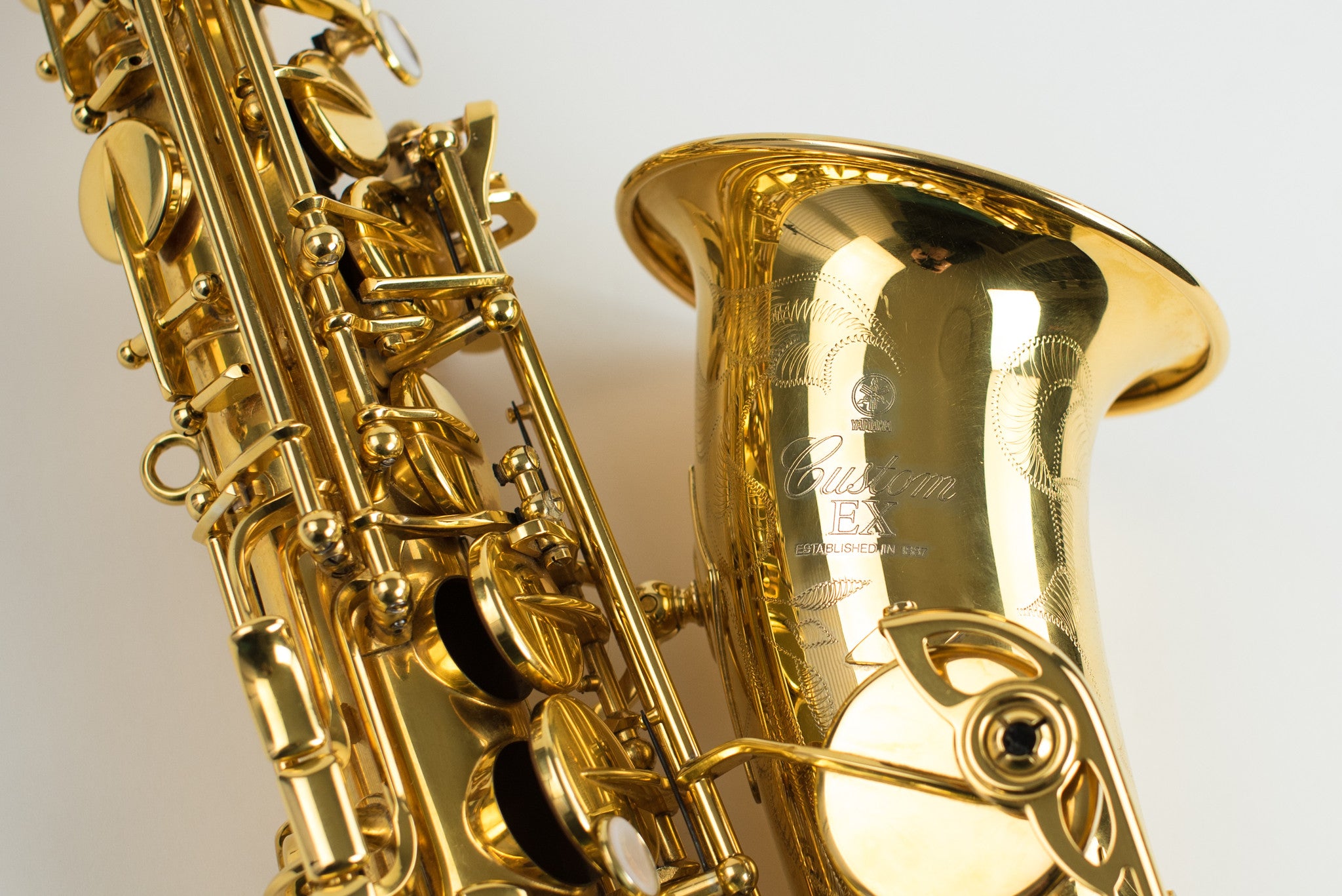 GOLD PLATED Yamaha Custom EX Alto Saxophone YAS-875EXGP – DC Sax