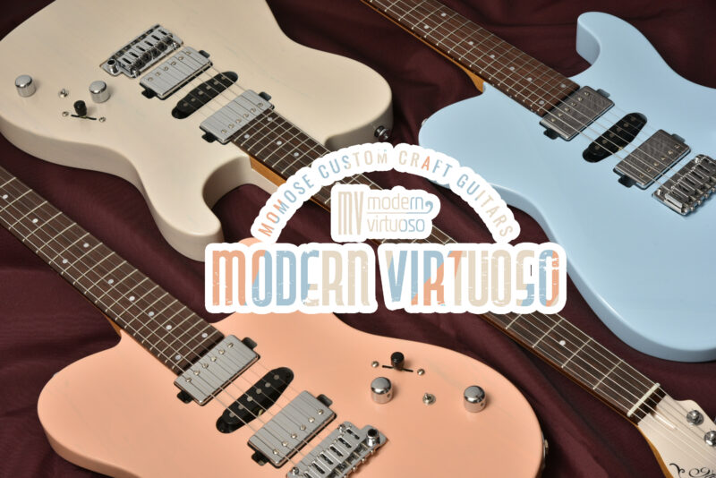 A new Tochi TL style guitar joins the Momose Modern Virtuoso