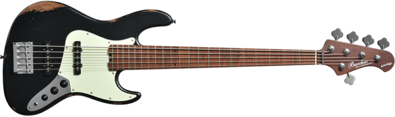 New 5-string version and new colors added to a popular bass model