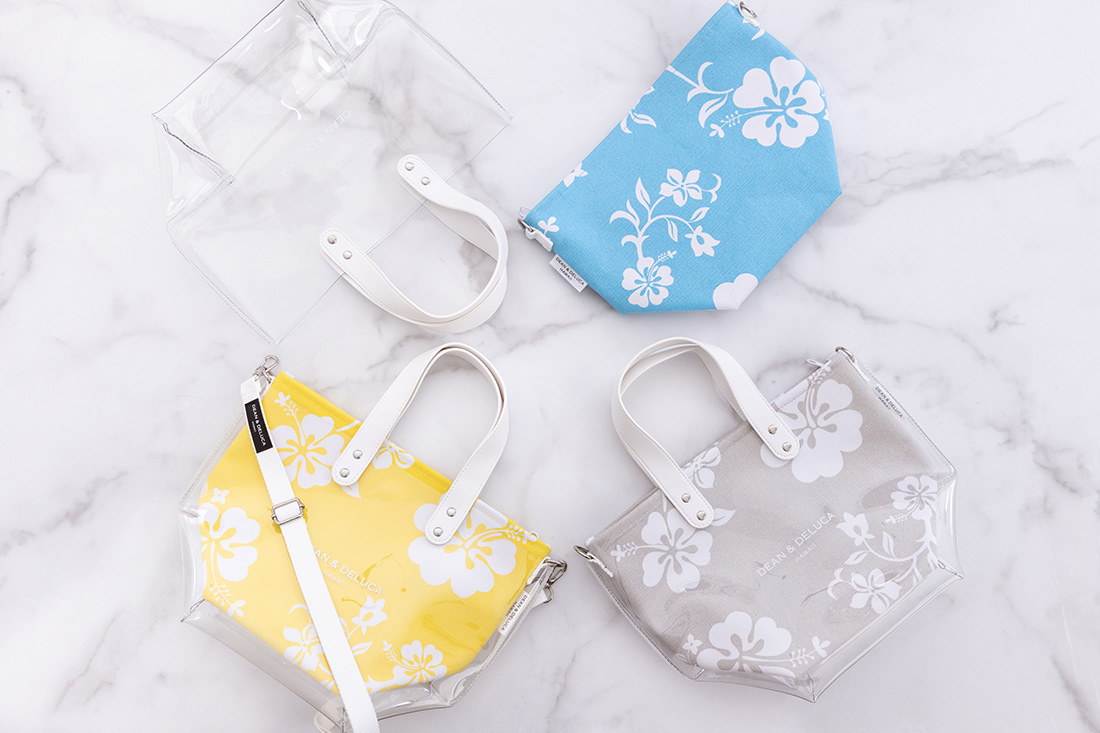HIBISCUS 3 WAY TOTE BAG - DEAN & DELUCA HAWAII