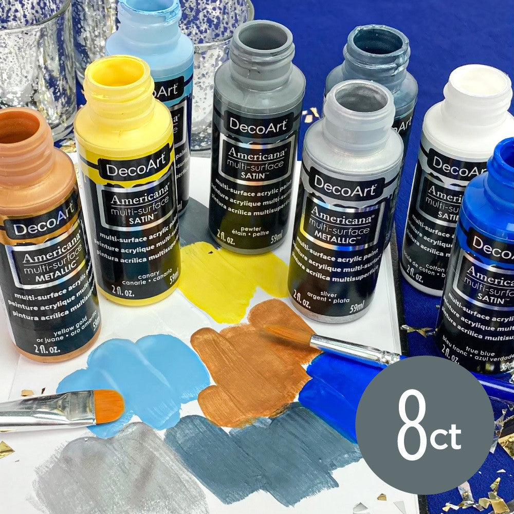 Hanukkah Colors Acrylic Paint Set | DecoArt