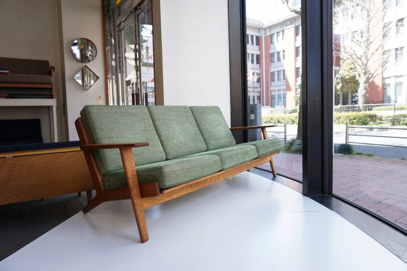 Hans J.Wegner GE290-3 sofa Oak GETAMA（ハンス・ウェグナーデザイン