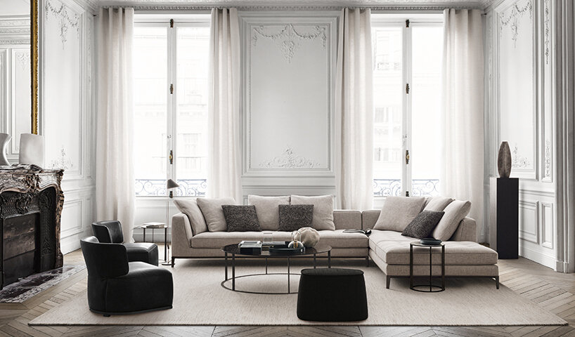 B&B italia maxalto's heritage perspectives collection by antonio