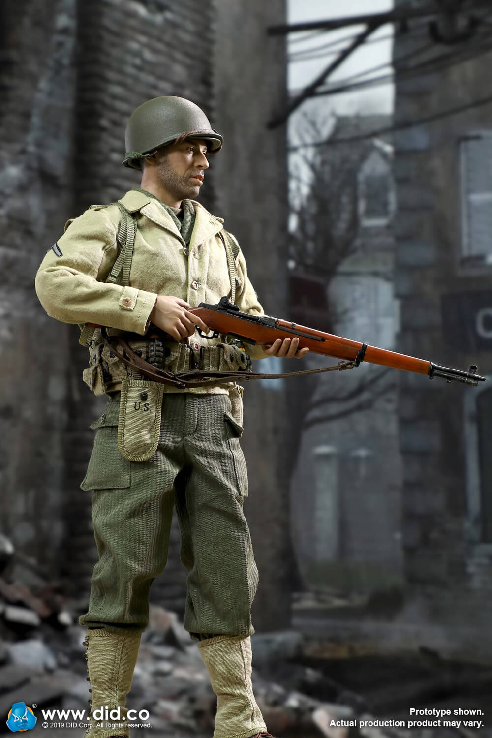 A80140 WWII US 2nd Ranger Battalion Series 1 Private Caparzo - DID