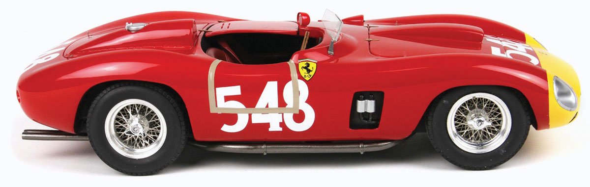 BBR 1:18 Castellotti 1956 Ferrari Mille Miglia Diecast Model Car