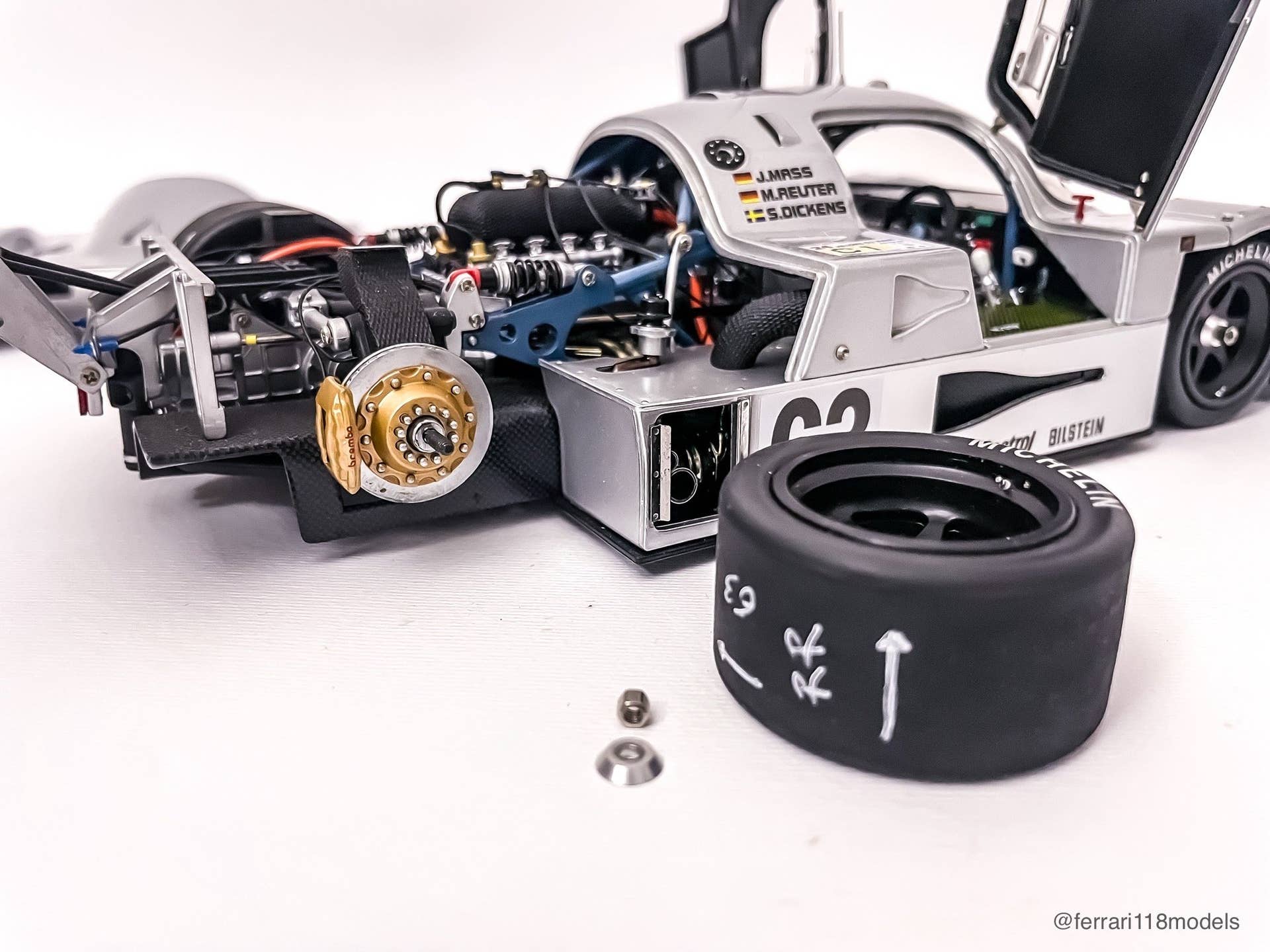 Mercedes Sauber C9 #63 Winner 24h Lemans 1989 by Exoto 1:18