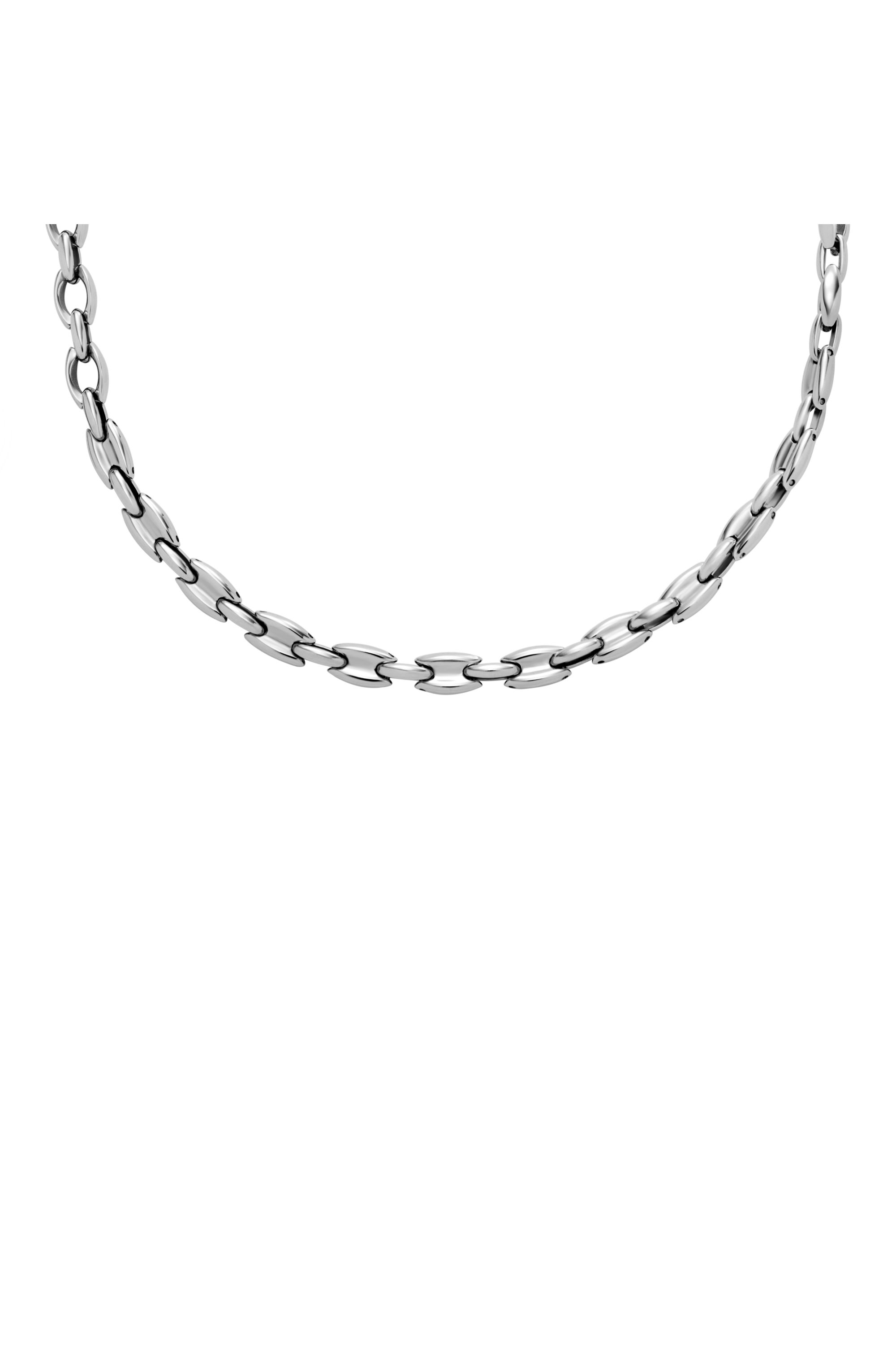 DX1586040 JEWEL ネックレス｜シルバー｜ウィメンズ｜DIESEL