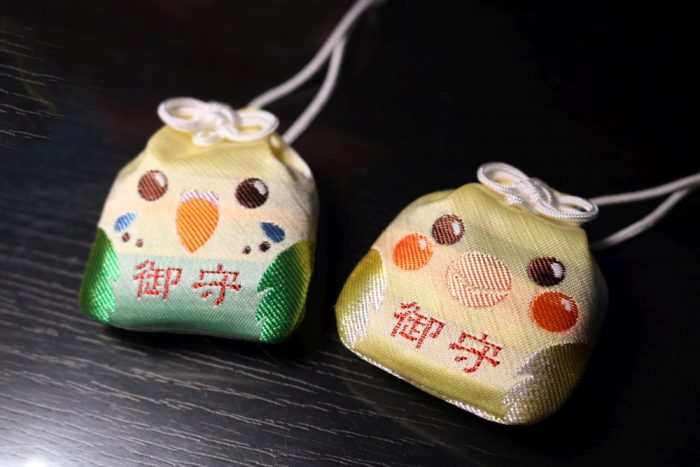 御利益その3 【インコ・文鳥守り】がん封じ・健康・因幡堂（平等寺