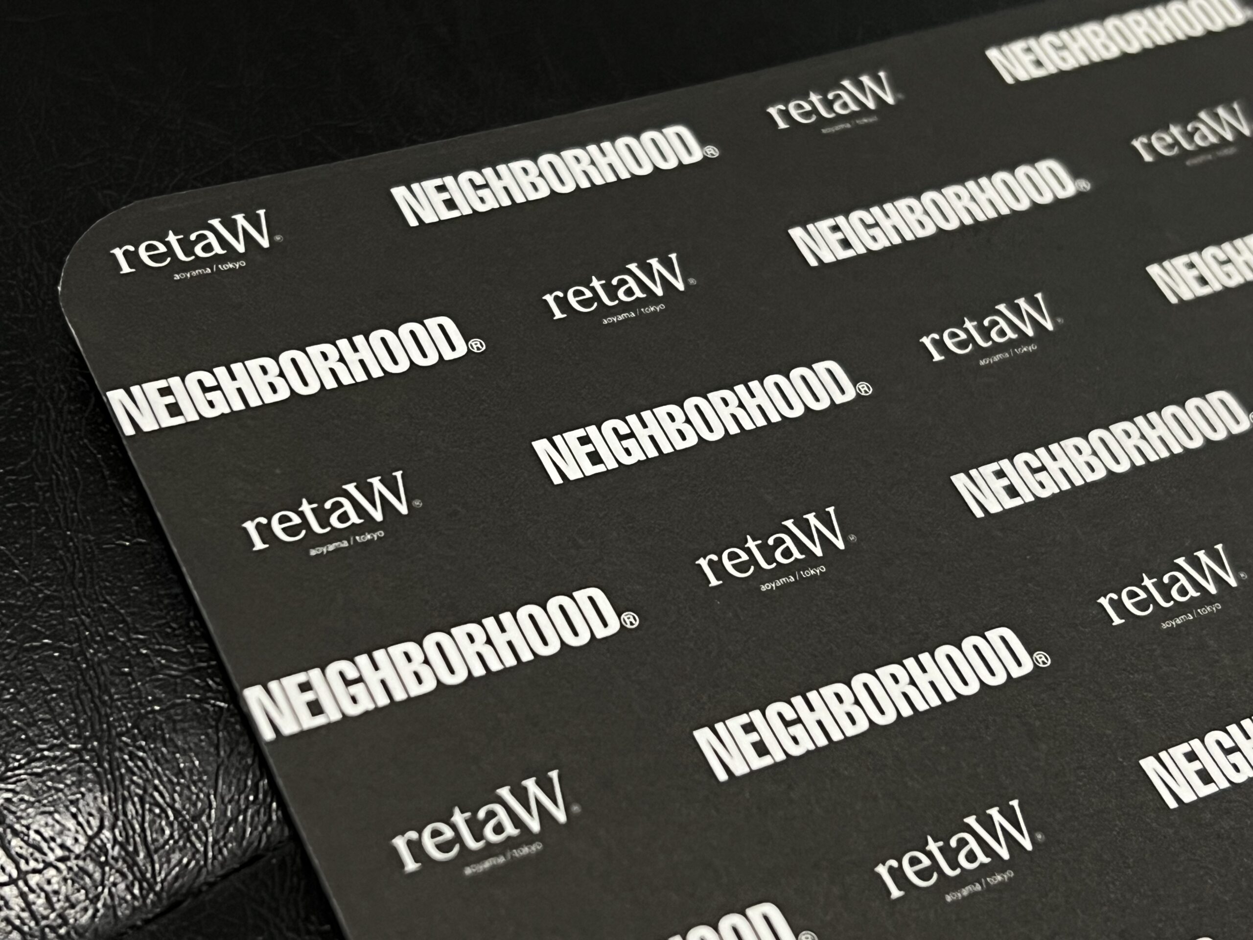 NEIGHBORHOOD × retaW 今年こそは意識高い系の紳士に。 / 今日より明日