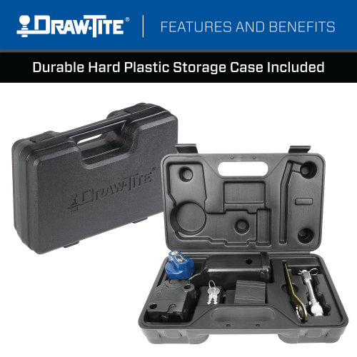 DRAW-TITE | 76928 | Hidden Hitch® Completely Hidden Trailer Hitch