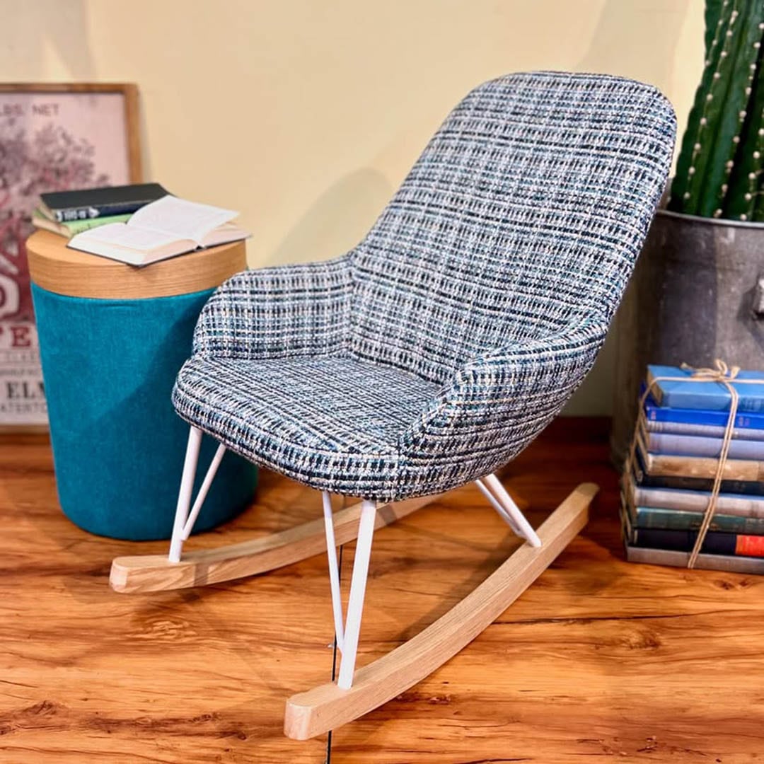 DULTON ONLINE SHOP | ROCKING CHAIR S TWEED BLUE(TWEED BLUE): 家具