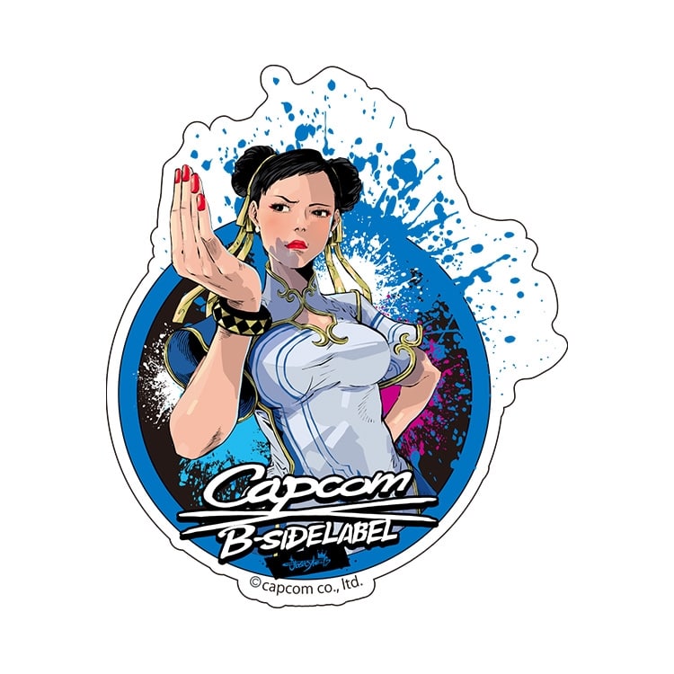 イーカプコン |CAPCOM×B-SIDEステッカー ストリートファイター6 春麗