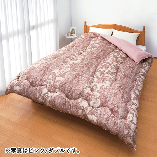 高機能シンサレート掛け布団プラス(ピンク/シングル150×210): 寝具／は