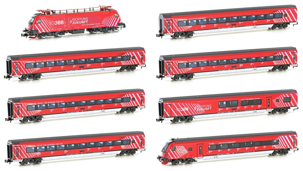 KATO鉄道模型オンラインショッピング (N) オーストリアレールジェット