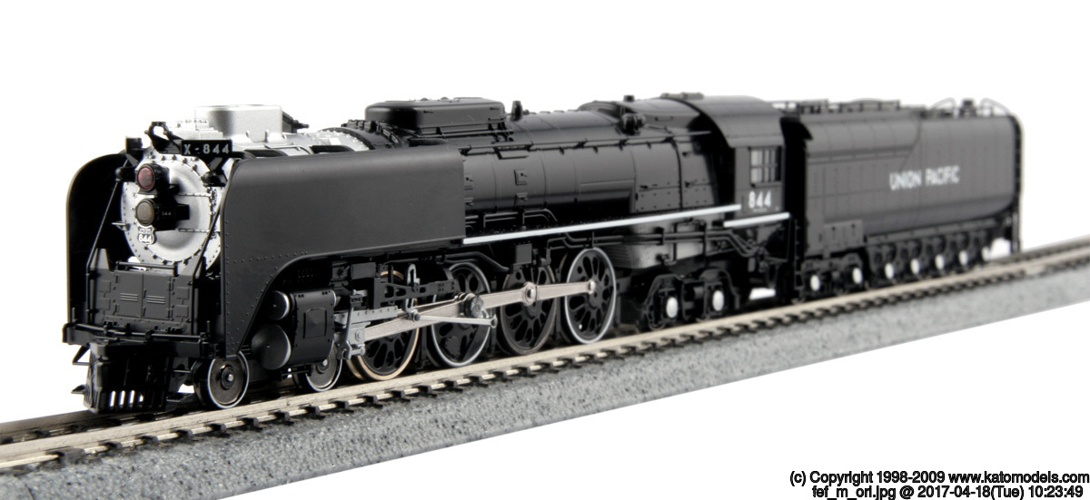 KATO鉄道模型オンラインショッピング UP FEF-3蒸気機関車 ＃844(黒