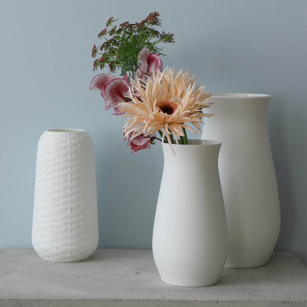 30％OFF】ナルミ カゴメ 花瓶 18cm (58109-9970)