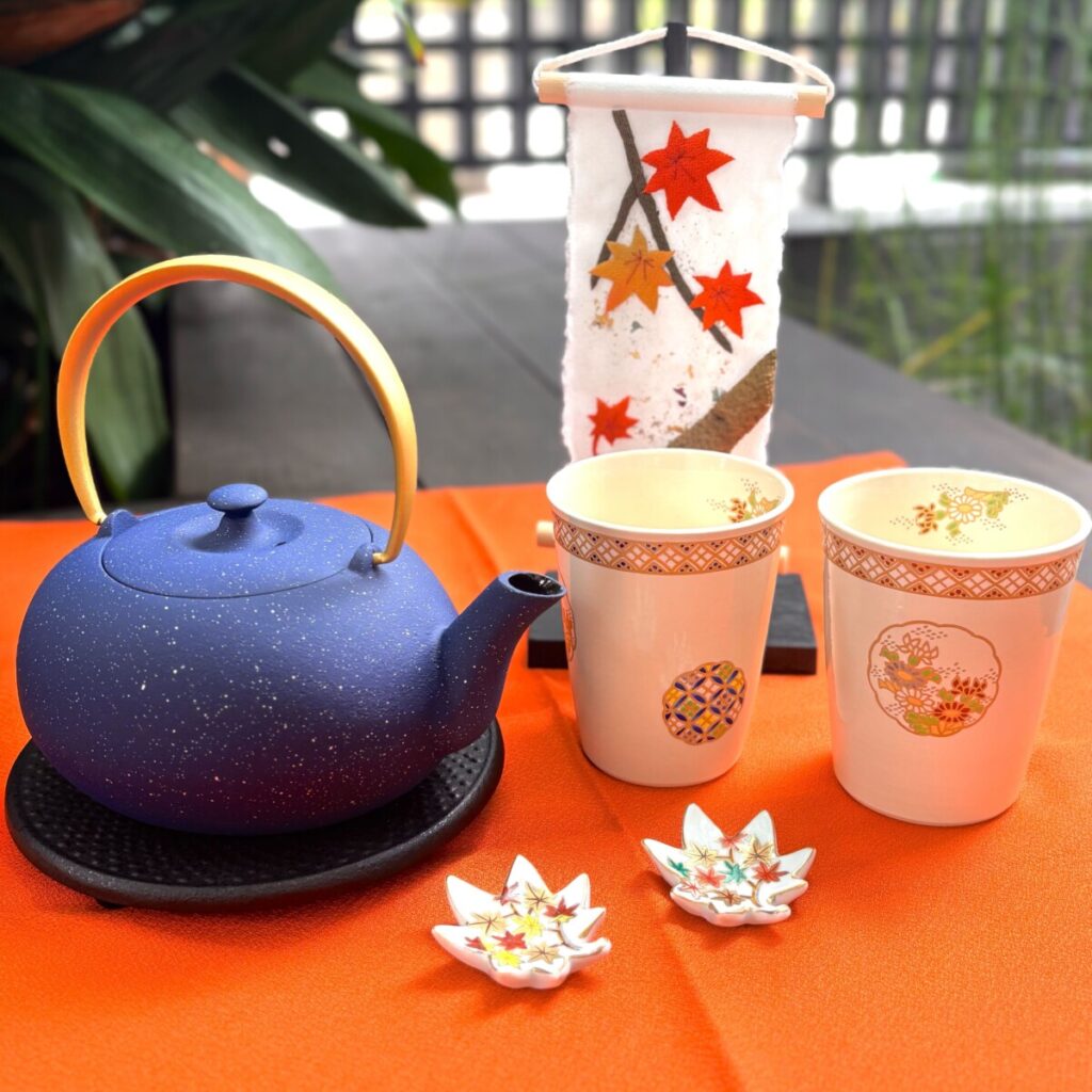 秋を感じる茶器が入荷しました🍁｜銀座夏野青山店｜日本最大級の箸の