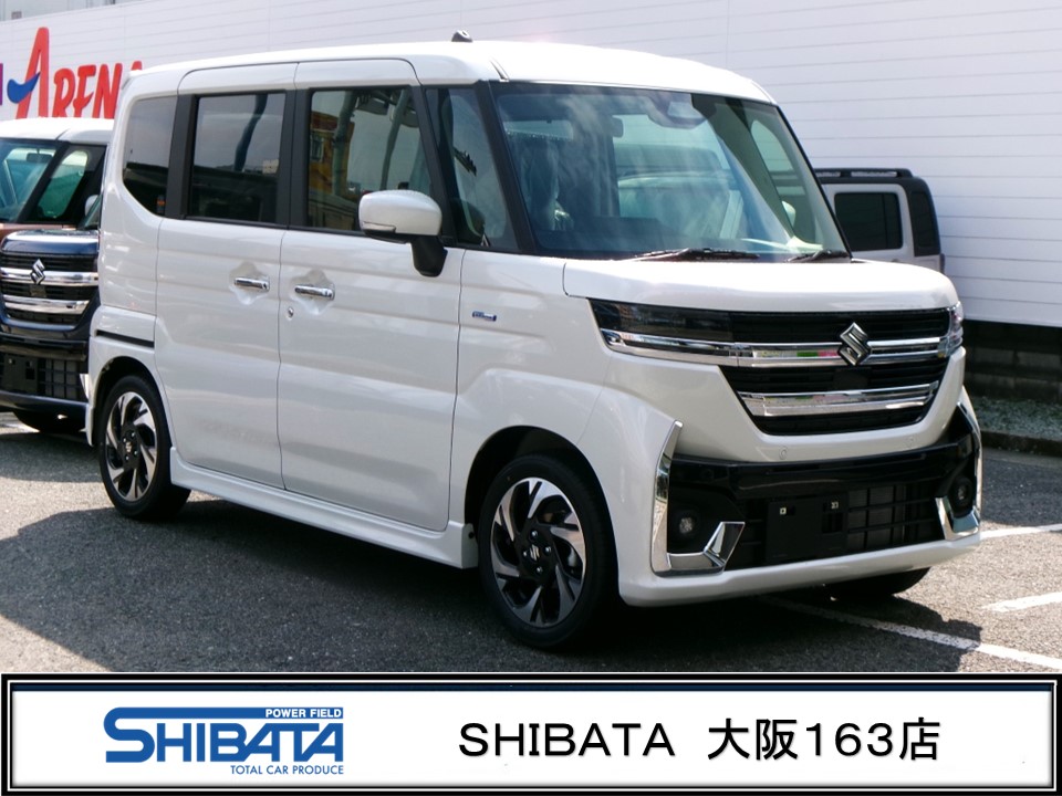 6月13日入庫車情報【R6年5月登録】スペーシアカスタム ハイブリッド