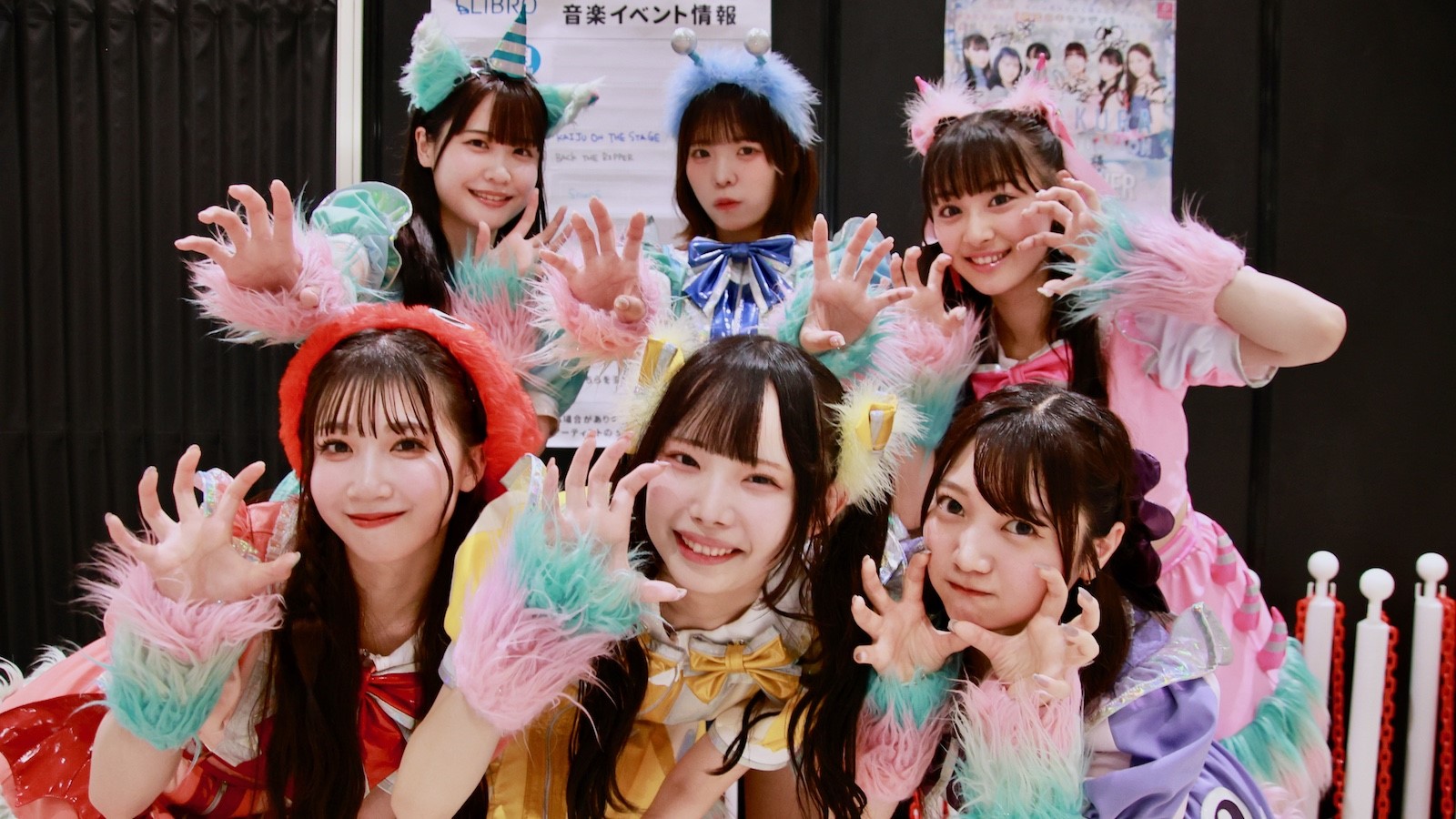 7月末デビューの注目アイドル『KAIJU ON THE STAGE』 円陣で「がおー