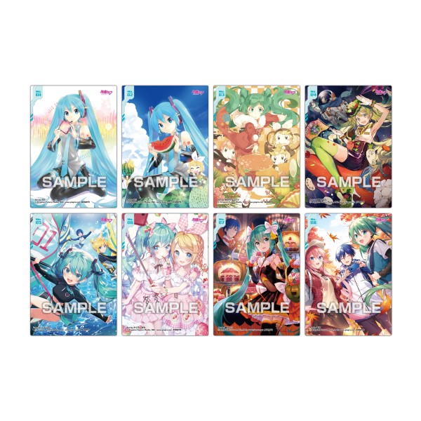 初音ミク キラキラクリアカードコレクションガム◇通常版◇【1BOX 16