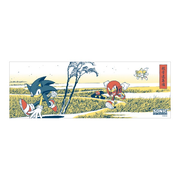 ソニック・ザ・ヘッジホッグ 手ぬぐい /(4)TEAM SONIC ｜ エンスカイ