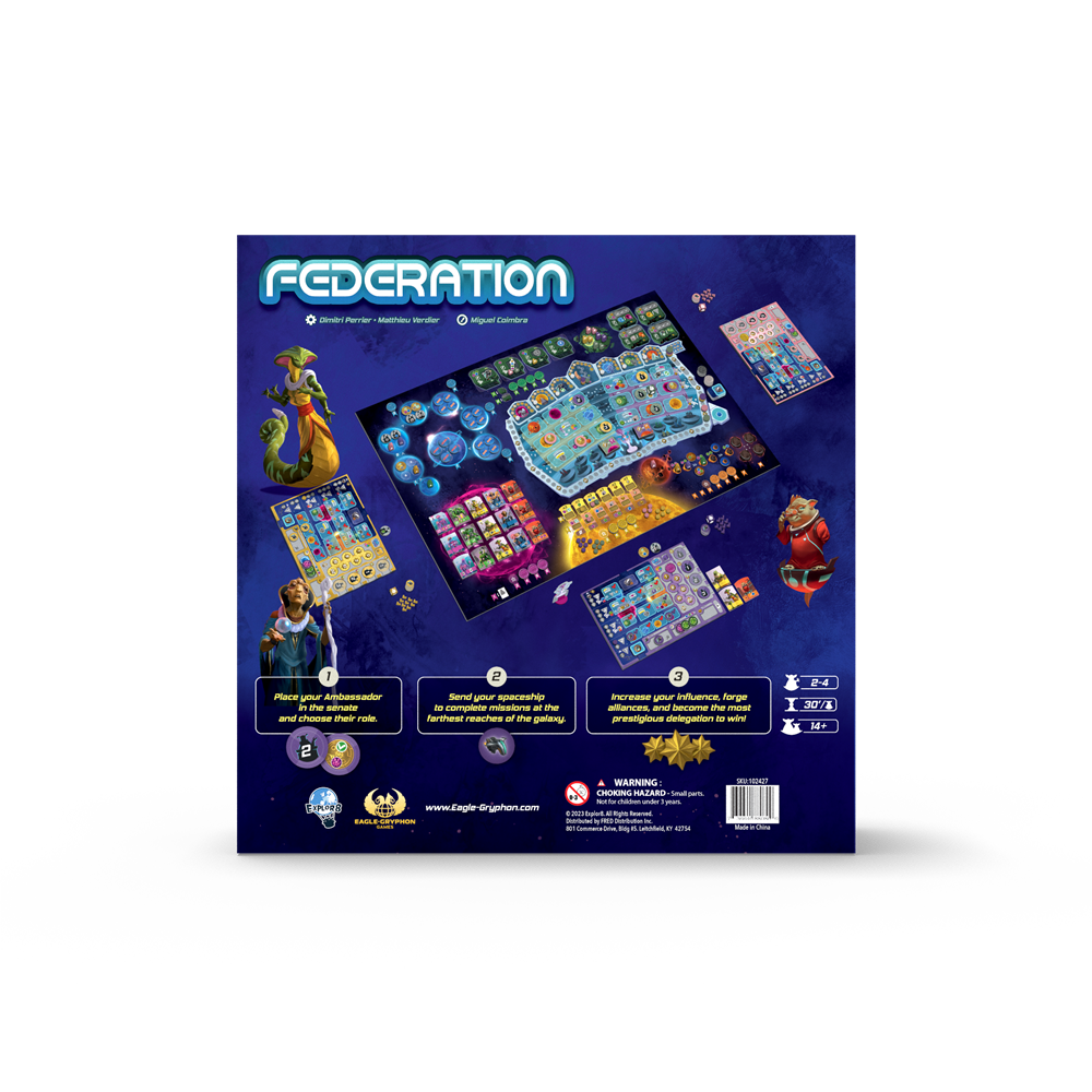 Federation Deluxe: Complete Bundle - Shop Now — Eagle-Gryphon Games