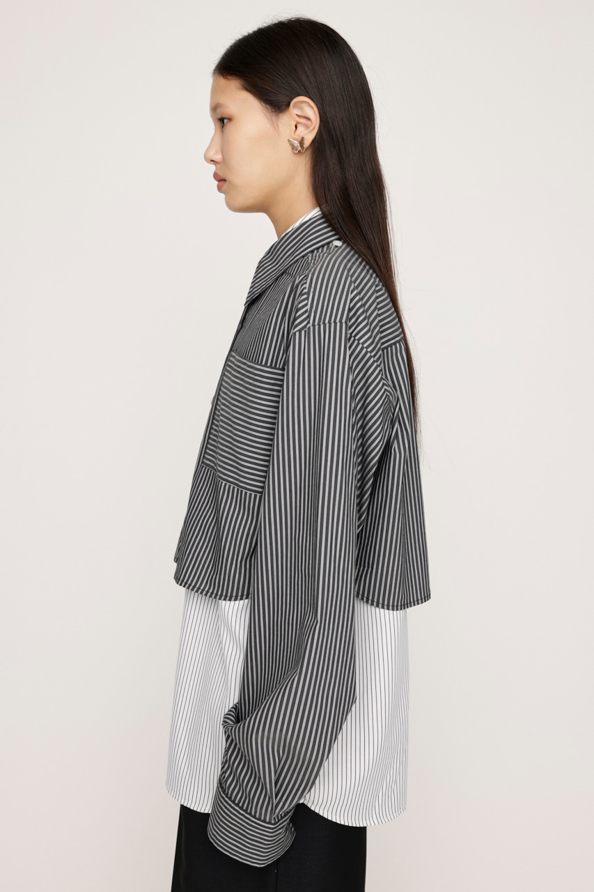 SLY | LAYERED STRIPE 2P シャツ (シャツ・ブラウス ) |SHEL'TTER WEBSTORE