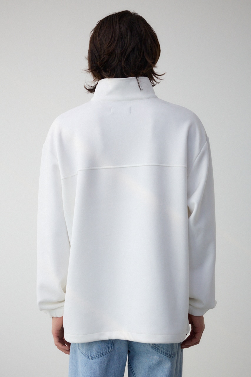 AZUL BY MOUSSY | フェイクスウェードハーフジッププルオーバー