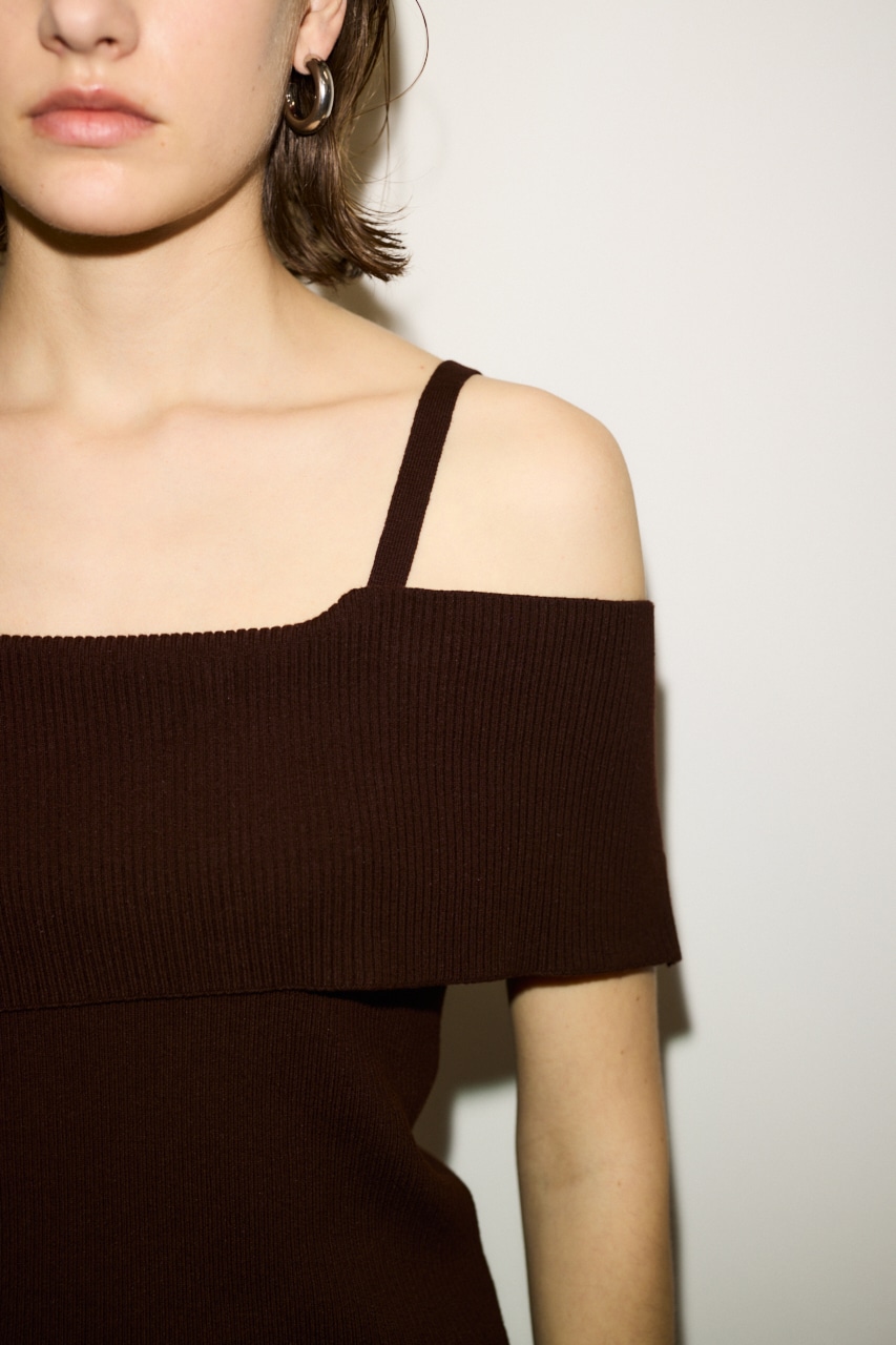 THROW by SLY | 【THROW】ASYMMETRY RIB トップス (タンクトップ
