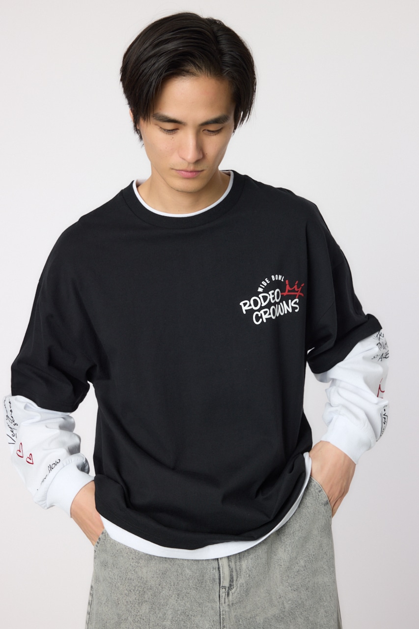RODEO CROWNS WIDE BOWL | 【UNISEX】フェイクレイヤードロング