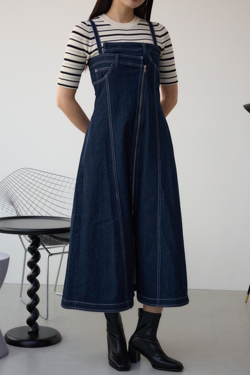 AZUL BY MOUSSY | AZUL DENIM ダブルウエストキャミワンピース
