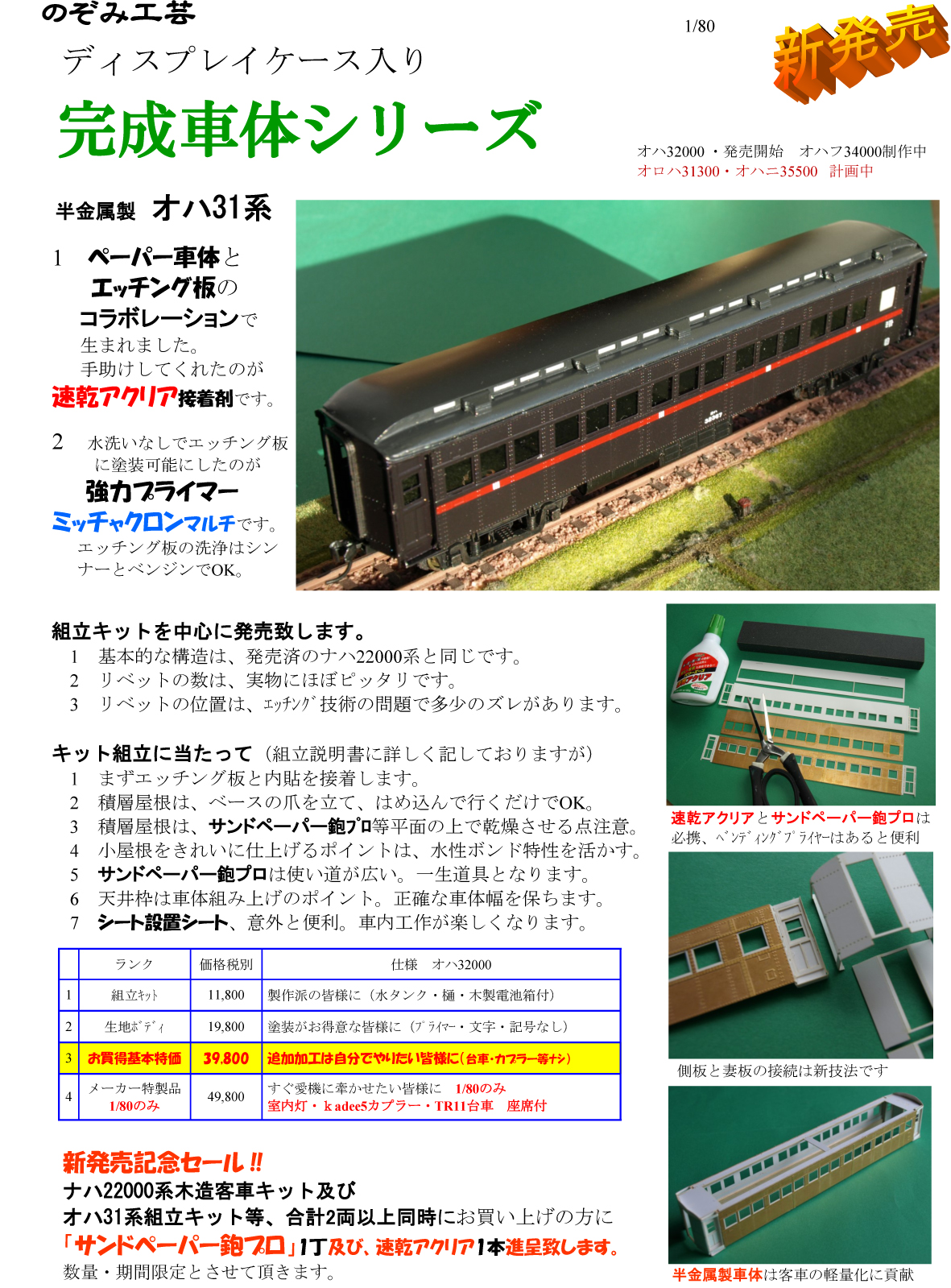のぞみ工芸 製品情報 - エコーモデルOfficial Web Site