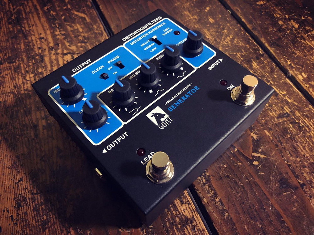 GOAT -Blue Series- GENERATOR」エフェクターレビュー！ | 魔法の箱
