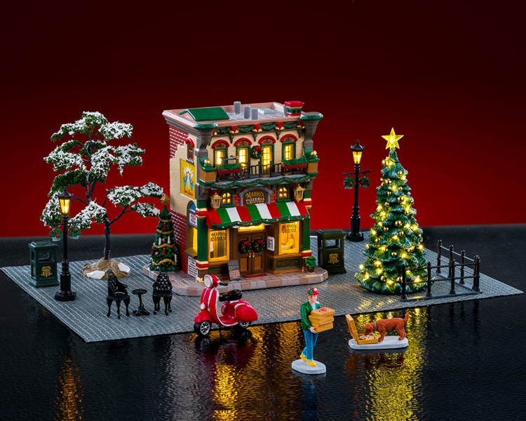 Christmas Clock Tower 45735 | Lemax Village | eHobbyTools