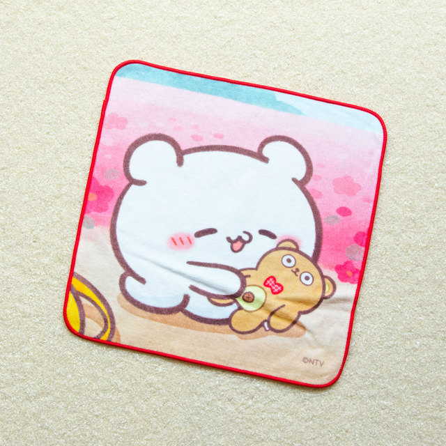 らぶいーず ハンドタオル すもっぴ（絵本ナビオリジナルグッズ