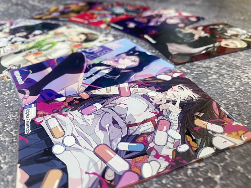 スーパーダンガンロンパ2×mixx garden トレーディングアクリルカード