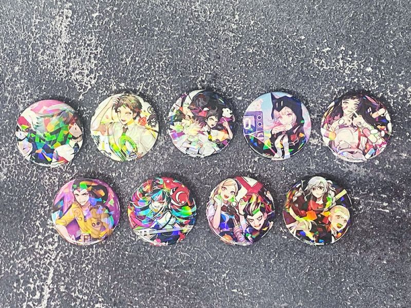 スーパーダンガンロンパ2×mixx garden トレーディングホログラム缶バッジ