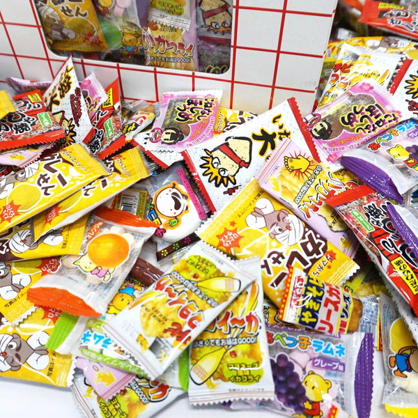 色々駄菓子・おつまみつかみどり(480個) 約48名様用～【イベントグッズ