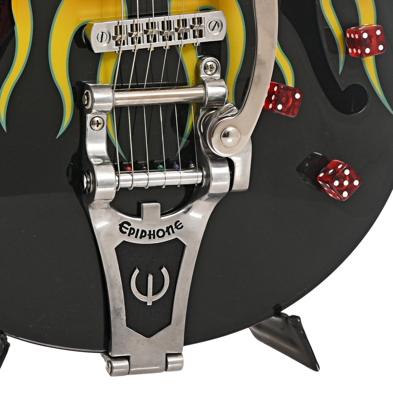 Epiphone Flamekat Semi-Hollowbody Electric Guitar (2000) – Elderly
